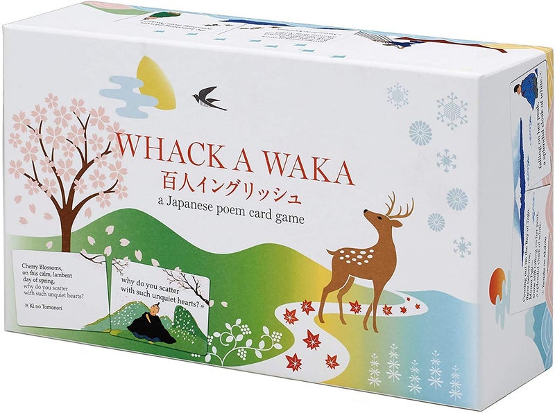 Kawada Whack A WAKA Hyakunin-Isshu English Karuta (Japanese Reading Card Game Karuta) - Image 1